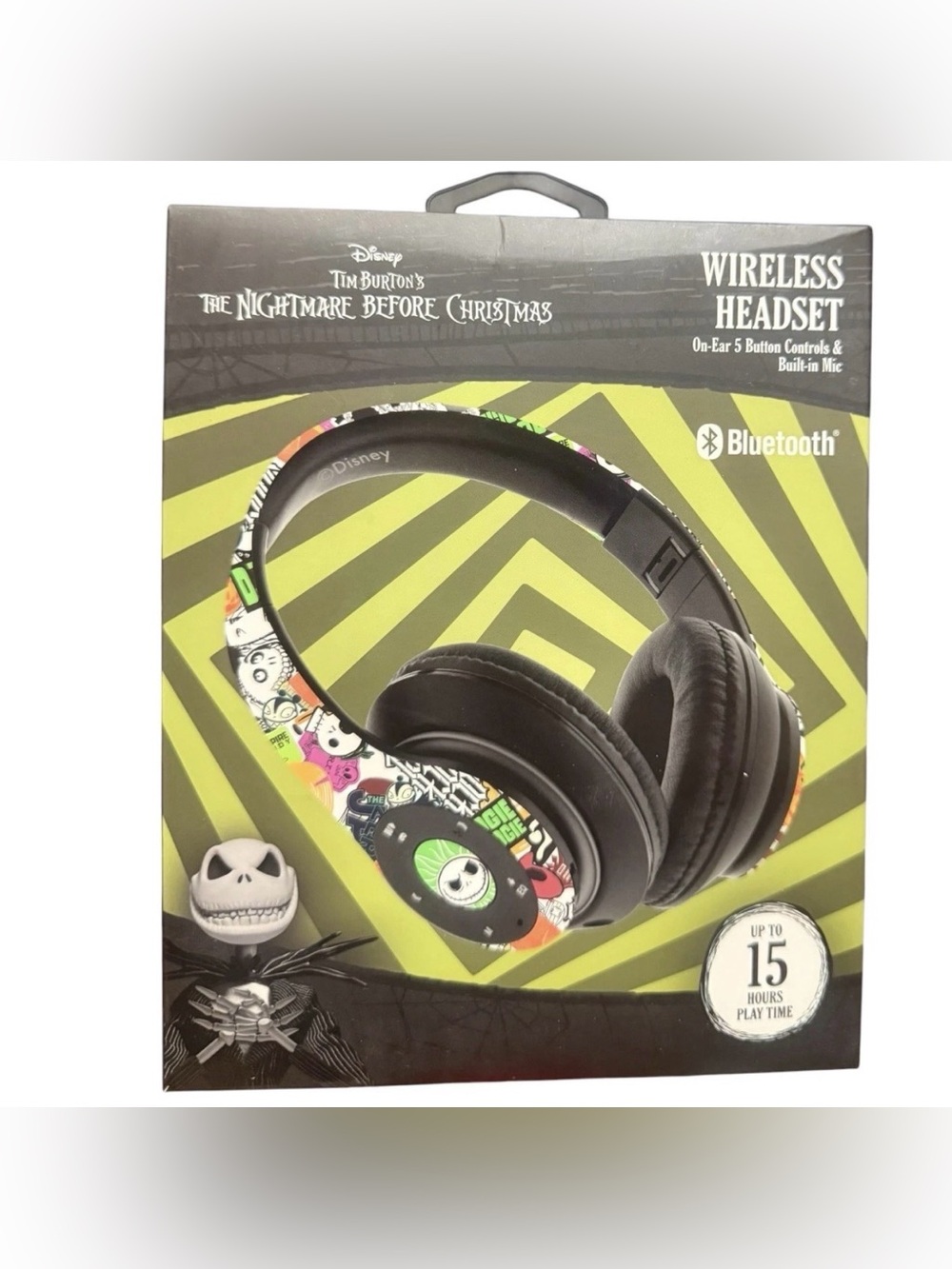 Disney The Nightmare Before Christmas colorful Wireless Bluetooth Headset